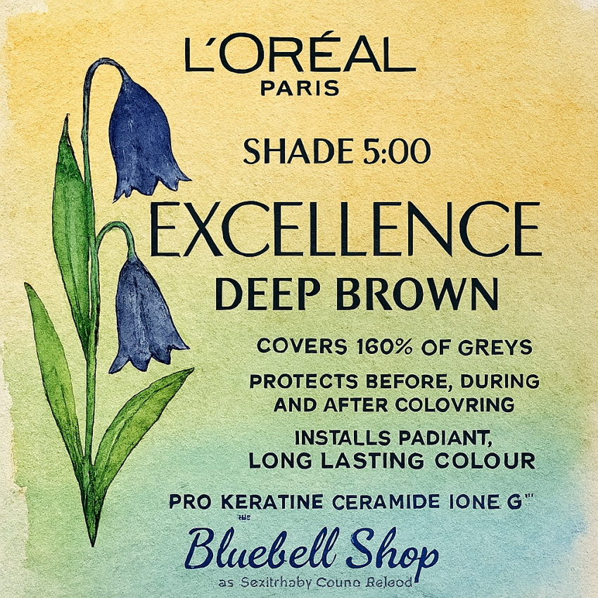  رنگ مو لورآل اکسلانس شماره ۵.۰۰ – قهوه‌ای تیره طبیعی 