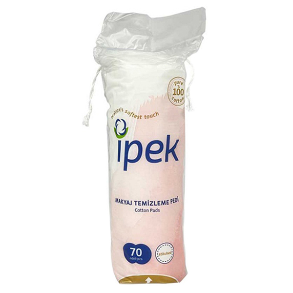 ایپک پد کتان 70 عددی | Ipek Cotton Cosmetic Pads 70pcs | Bluebell Shop