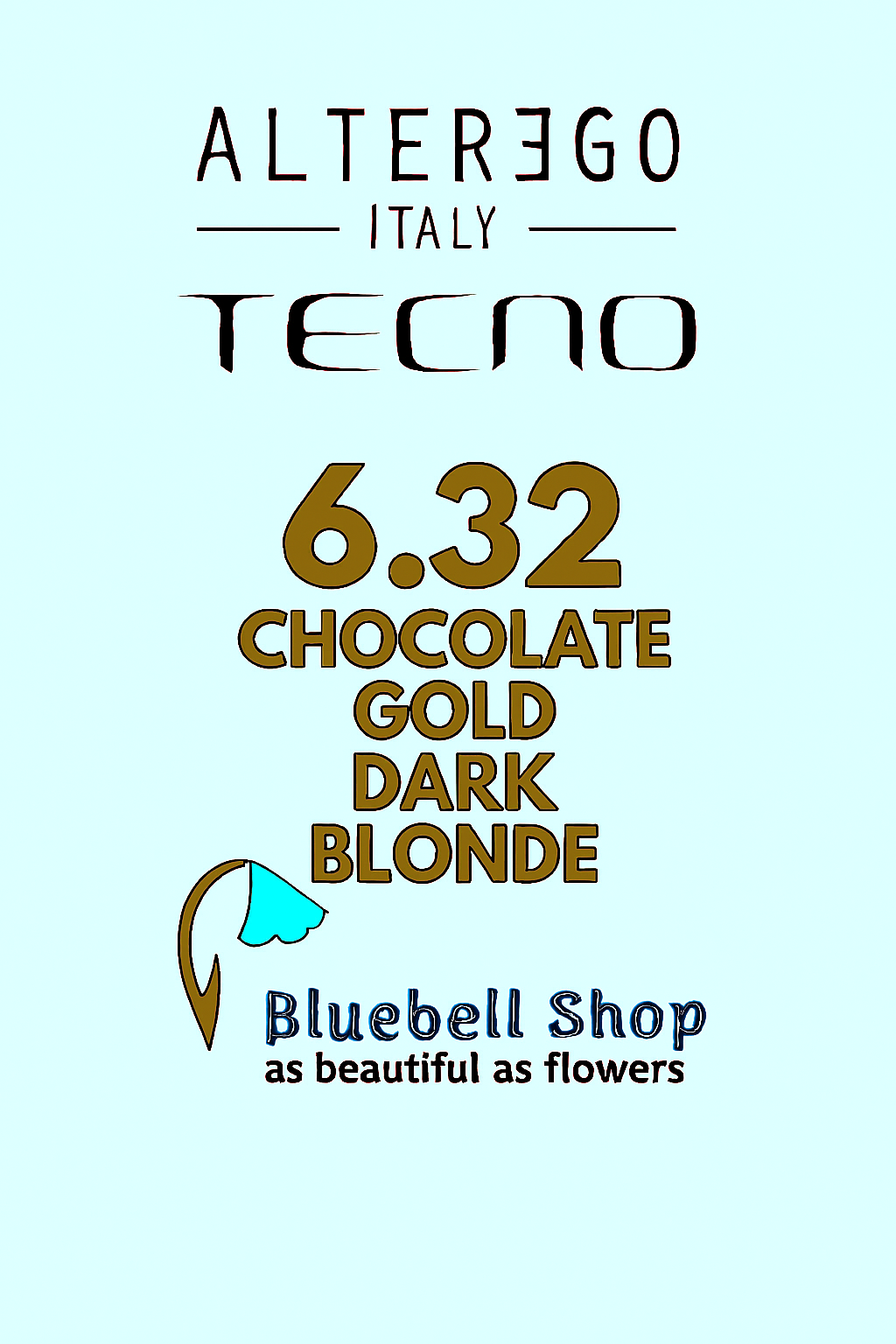  رنگ مو آلترگو تکنو 6.32 بلوند تیره طلایی ویولت Alter Ego Techno Hair Color 6.32 Golden Violet Dark Blonde – Made in Ital 