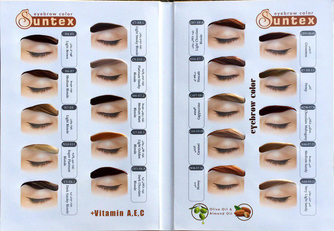 سانتکس رنگ ابرو ۸.۸ – بلوند شکلاتی روشن با تناژ گرم و طبیعی | Santex Eyebrow Color 8.8 Light Chocolate Blonde | Bluebell