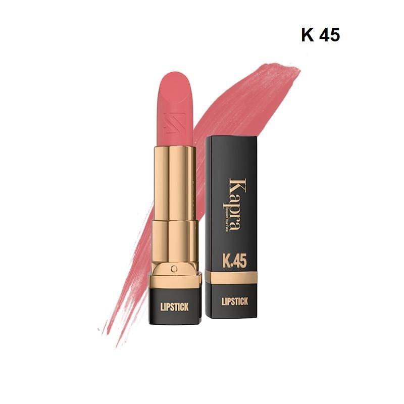  کاپرا رژ لب جامد ۴۵ – ماتیکی | رنگ کلاسیک و طبیعی | Kapra Lipstick No.45 | Bluebell Shop 