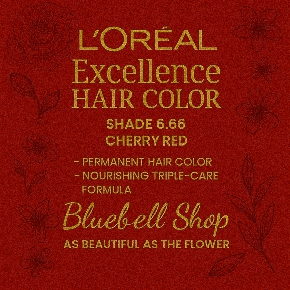 رنگ مو لورآل اکسلانس شماره ۶.۶۶ – قرمز گیلاسی