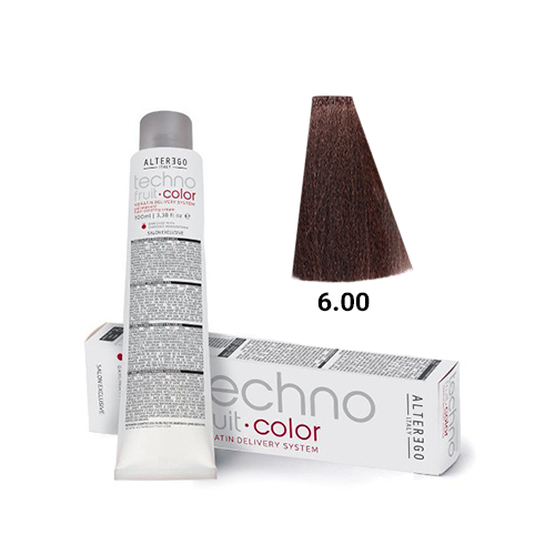 رنگ مو آلترگو تکنو 6.00 شکلاتی تیره Alter Ego Techno Hair Color 6.00 Dark Chocolate – Made in Italy رنگ شکلاتی تیره با پ