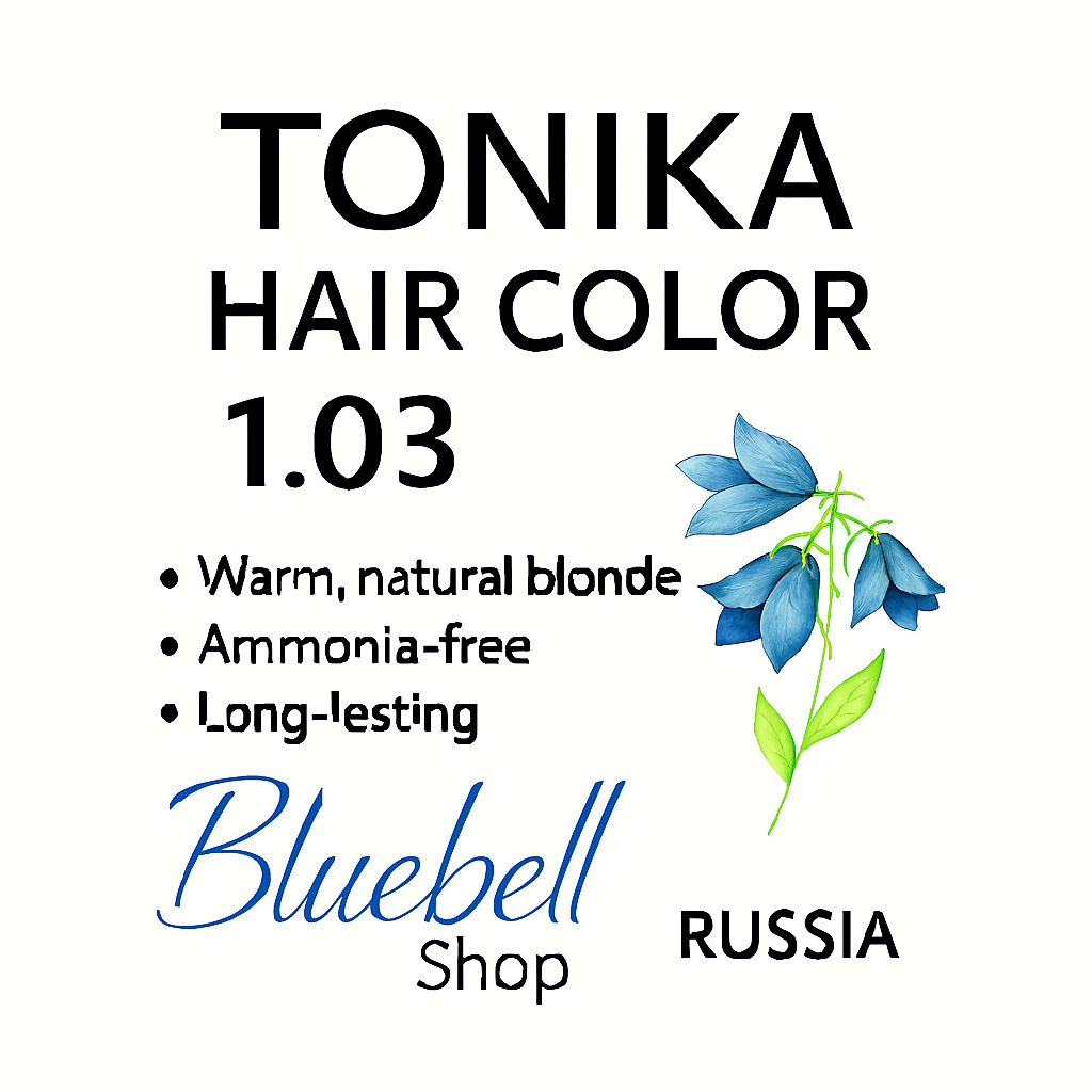 رنگ مو تونیکا شماره 1.03 | گرافیتی خاکستری بدون آمونیاک با جلوه سرد و پوشش طبیعی