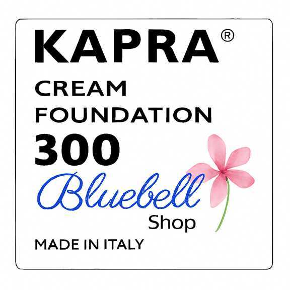 کرم پودر شیشهای کاپرا شماره 300 | پوشش بالا با جلوه نیمهمات برای پوستهای خیلی روشن با تهرنگ خنثی مایل به سرد – ساخت