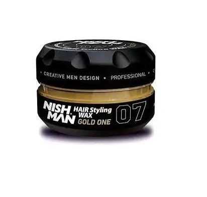 نیش‌من واکس مو شماره ۰۷ GOLD ONE – حالت‌دهی قوی با جلوه طلایی | برند ترکیه‌ای | Bluebell Shop