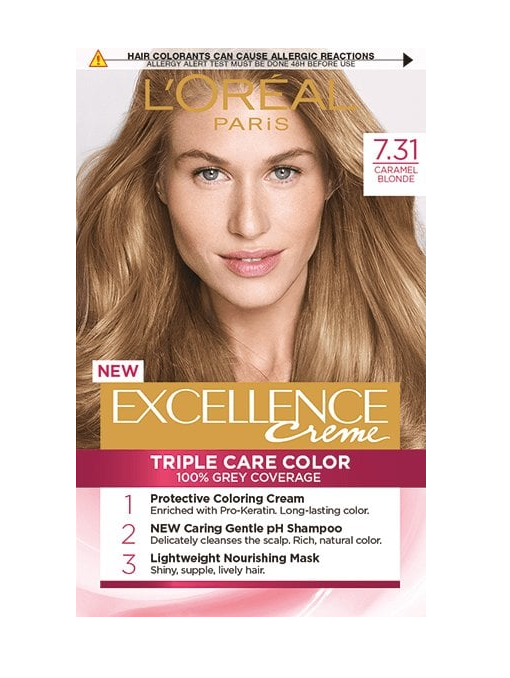 رنگ مو لورآل اکسلانس شماره ۷.۳۱ – بلوند بادیان