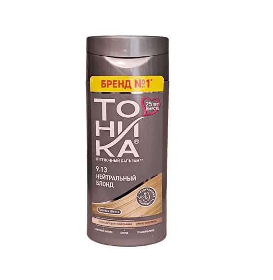 رنگ مو تونیکا شماره 9.13 | بلوند خنثی بدون آمونیاک با جلوه طبیعی و پوشش یکنواخت