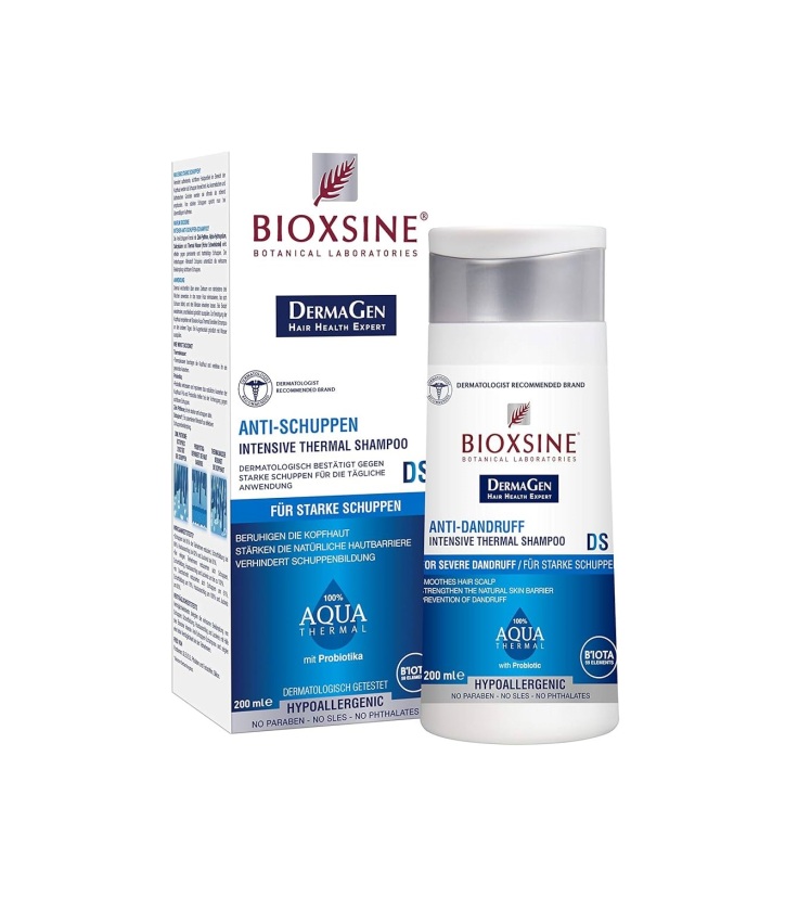 بیوکسین شامپو ضد شوره – کنترل قوی شوره و خارش | حجم 200 میل | BIOXSINE Anti-Dandruff | Bluebell Shop