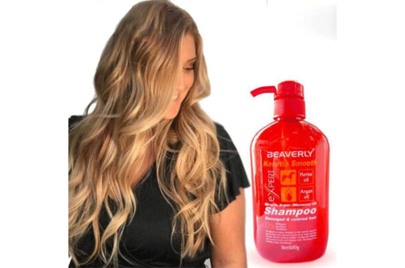  شامپو آرگان و موراکو بیورلی مدل Up & Down حجم ۶۰۰ میل | مناسب موهای رنگ‌شده و آسیب‌دیده | Beverly Hills Argan Moroco Sha 