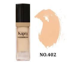 کرم پودر شیشهای کاپرا شماره 402 | پوشش بالا با جلوه نیمهمات برای پوستهای خیلی روشن با تهرنگ خنثی – ساخت ایران