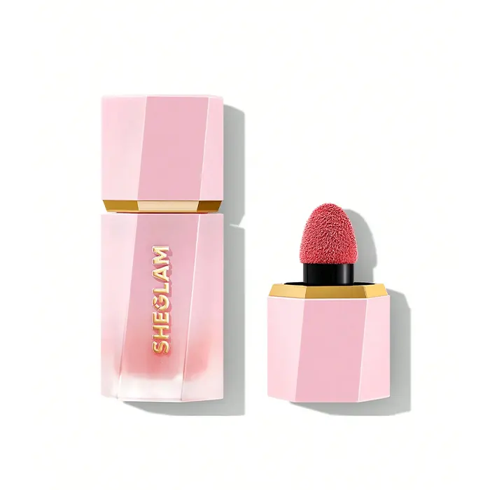 رژگونه مایع شیگلم مدل Hot Topic | رنگ قرمز اسکارلت با جلوه مات | SHEGLAM Liquid Blush Hot Topic