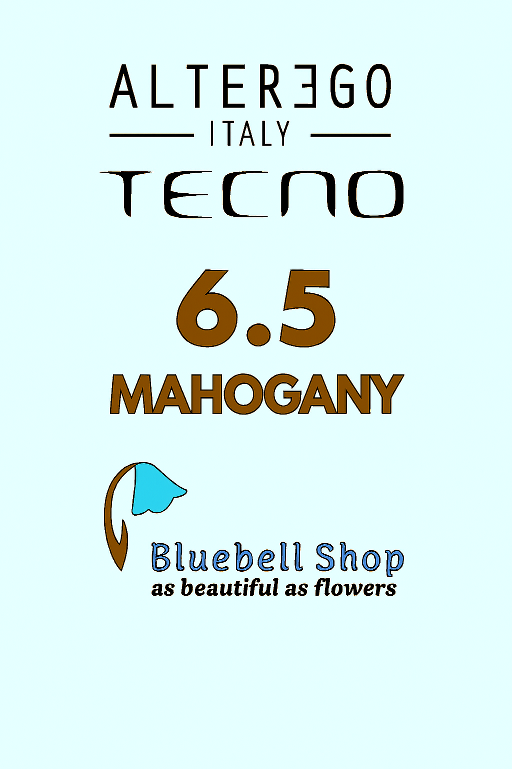 رنگ مو آلترگو تکنو 6.5 بلوند تیره ماهگونی Alter Ego Techno Hair Color 6.5 Mahogany Dark Blonde – Made in Italy رنگ بلوند