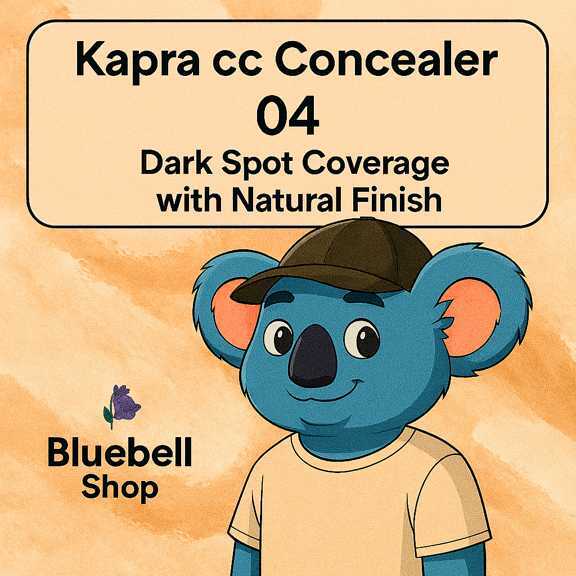  کاپرا کانسیلر شماره ۰۴ – پوشش لک و تیرگی با جلوه طبیعی | Bluebell Shop 