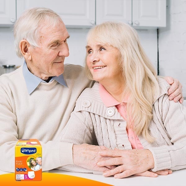  پوشک بزرگسال شورتی جان پد سایز کوچک بسته ۱۰ عددی (Canped Adult Pants Small Size – 10 pcs) | جذب بالا، راحتی کامل، مناسب 