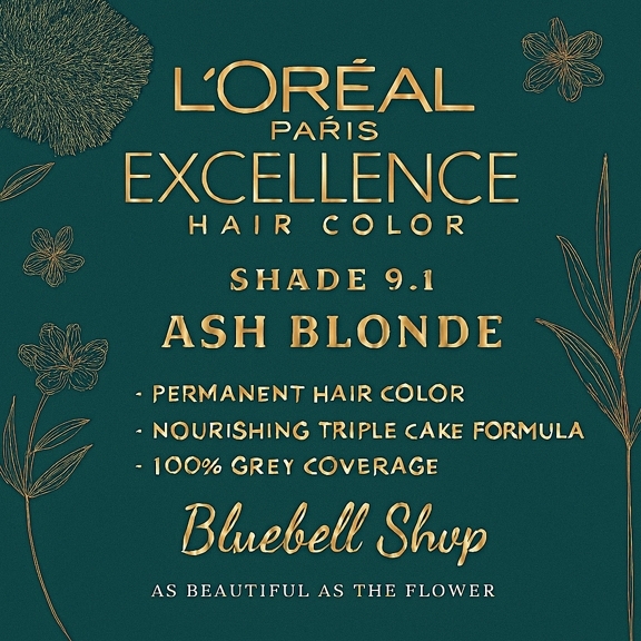 رنگ مو لورآل اکسلانس شماره ۹.۱ – بلوند خاکستری روشن
