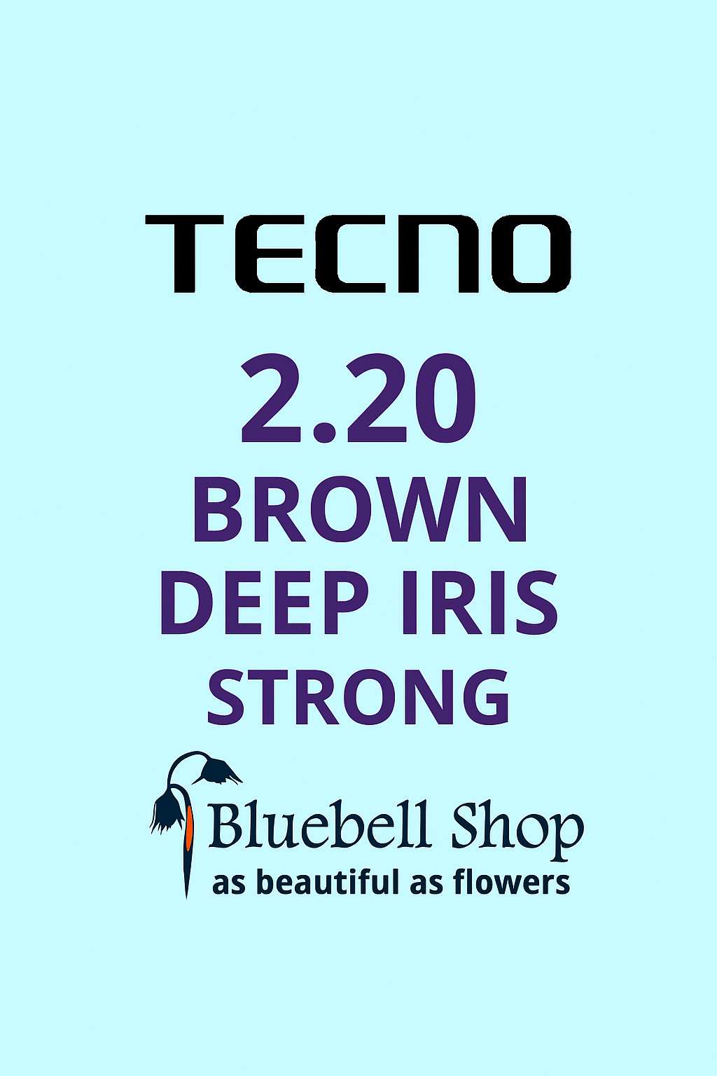  رنگ مو تکنو 2.20 قهوه‌ای زنبقی قوی (Techno Hair Color 2.20 Deep Iris Brown – Made in Italy) | رنگ قهوه‌ای بنفش تیره، پوش 