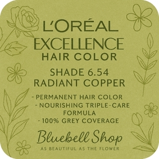  رنگ مو لورآل اکسلانس شماره ۶.۵۴ – مسی درخشان 