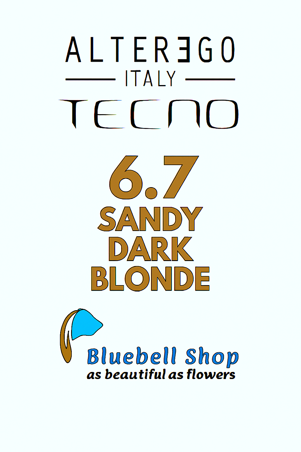  رنگ مو آلترگو تکنو 6.7 بلوند تیره ویولت Alter Ego Techno Hair Color 6.7 Violet Dark Blonde – Made in Italy رنگ بلوند تیر 