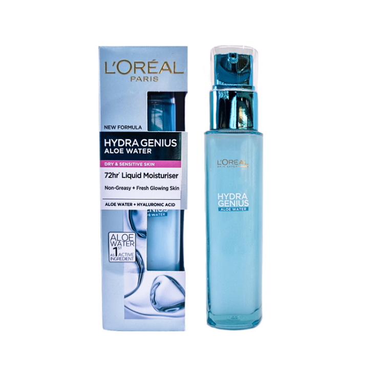 لورآل سرم آبرسان پوست خشک و حساس 70 میل – هیالورونیک اسید + سرامید | L’Oréal Paris Hydrating Serum 70ml | Bluebell Shop
