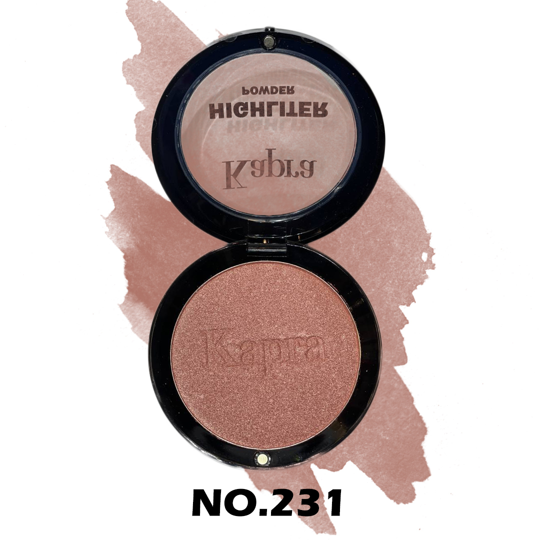 کاپرا هایلایتر شماره ۲۳۱ – درخشش طلایی طبیعی | Bluebell Shop