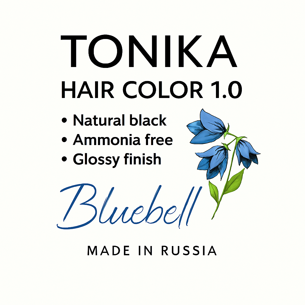 رنگ مو تونیکا شماره 1.0 | مشکی طبیعی با جلوه براق و پوشش کامل