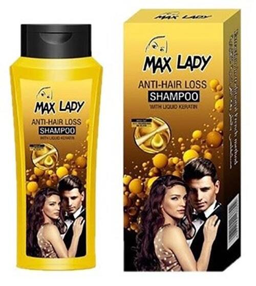  شامپو ضد ریزش مکس لیدی حجم ۴۷۰ میل – تقویت‌کننده ریشه مو و کاهش ریزش	5060570311369 