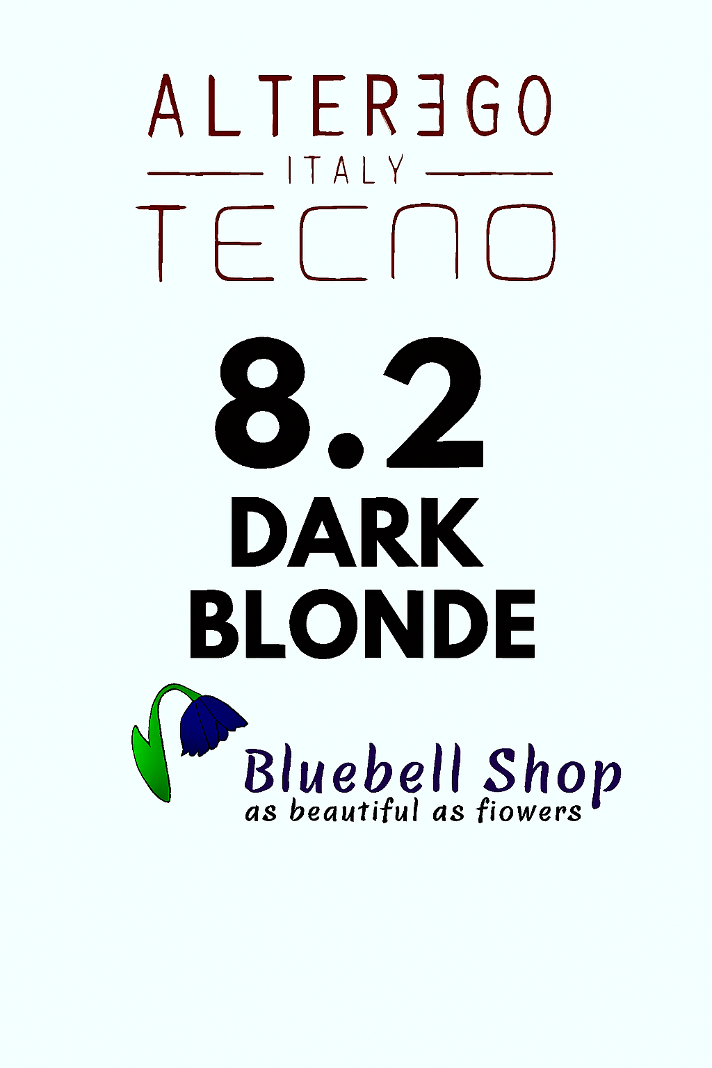  رنگ مو آلترگو تکنو 8.2 بلوند براق Alter Ego Techno Hair Color 8.2 Iridescent Blonde – Made in Italy رنگ بلوند روشن با ان 