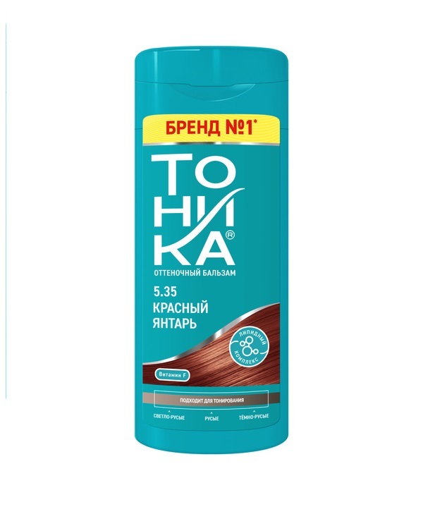  رنگ مو تونیکا شماره 5.35 | کهربایی بدون آمونیاک با جلوه گرم و پوشش طبیعی 