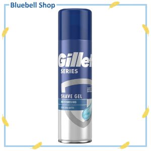 ژل اصلاح ژیلت مدل مرطوب کننده حاوی کره کاکائو (اصل) | Gillette Series Moisturizing Shave Gel with Coco Butter