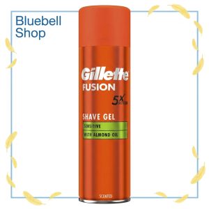 ژل اصلاح ژیلت فیوژن ۵ پوست حساس حجم ۲۰۰ میل | Gillette Fusion5 Sensitive Skin Shave Gel 200ml