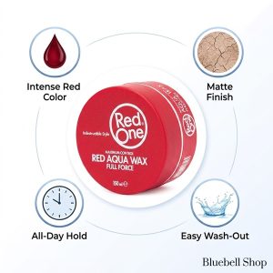 واکس مو قرمز ردوان مدل Red حجم ۱۵۰ میلی‌لیتر – حالت‌دهنده حرفه‌ای مو