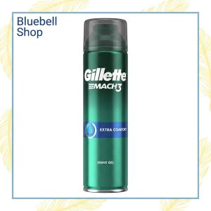 ژل اصلاح ژیلت مچ ۳ اکسترا کامفورت حجم ۲۰۰ میل | Gillette Mach3 Extra Comfort Shave Gel 200ml