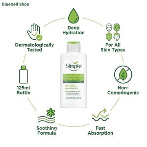 کرم آبرسان و مرطوب‌کننده ریچ سیمپل ۱۲۵ میل | Rich Simple Moisturizing Cream 125ml