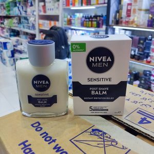 بالم افترشیو نیوا مدل Sensitive حجم ۱۰۰ میلی‌لیتر – مخصوص پوست حساس مردانه